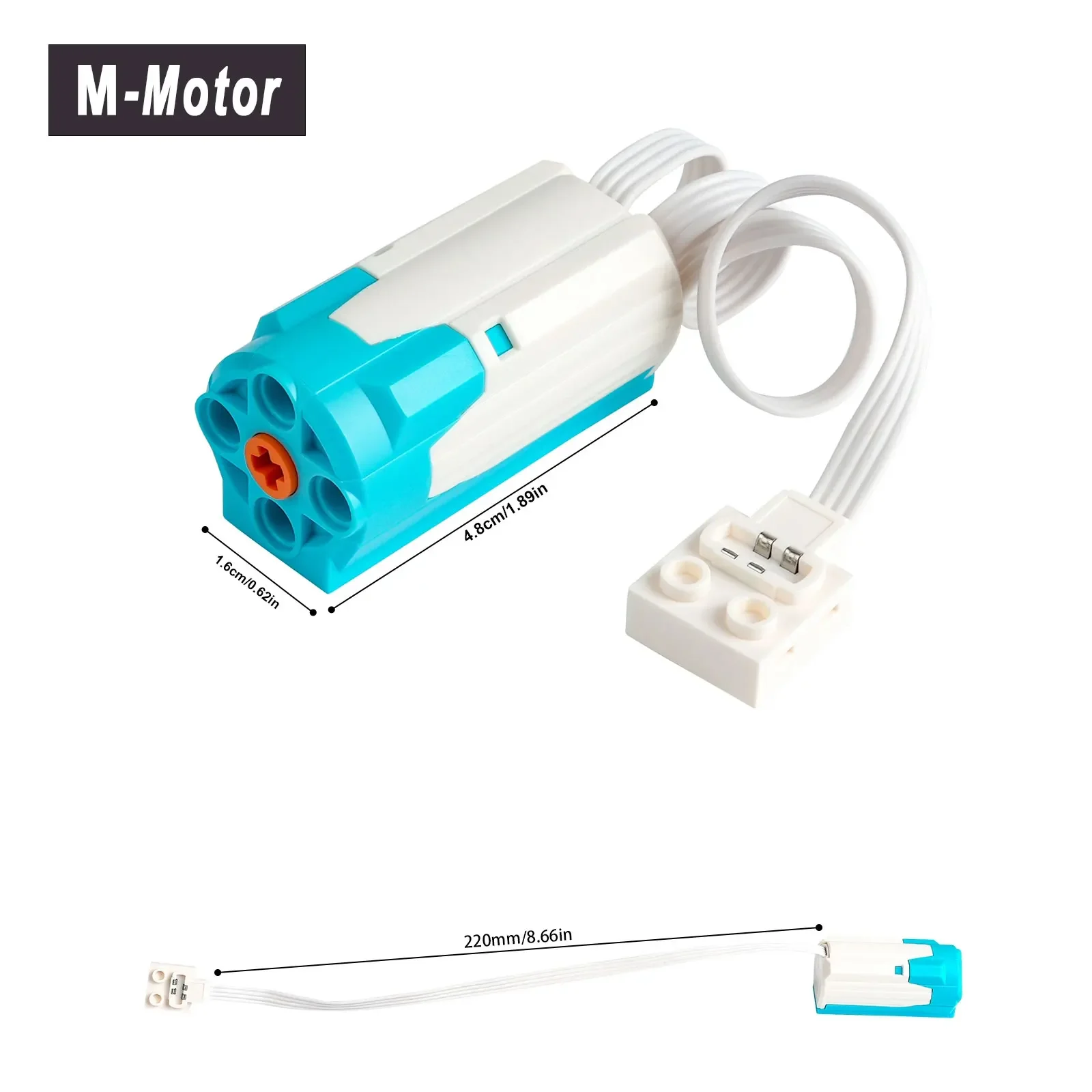 Servomotor M/XL/L con función de potencia de alta velocidad para bloques de construcción, Motor RC reforzado