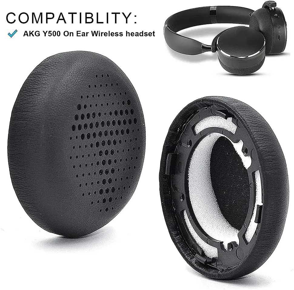 Амбушюры Y500, сменные амбушюры из белковой кожи, амбушюры, чехлы для наушников, запасные части для AKG Y500 Y-500, накладные наушники