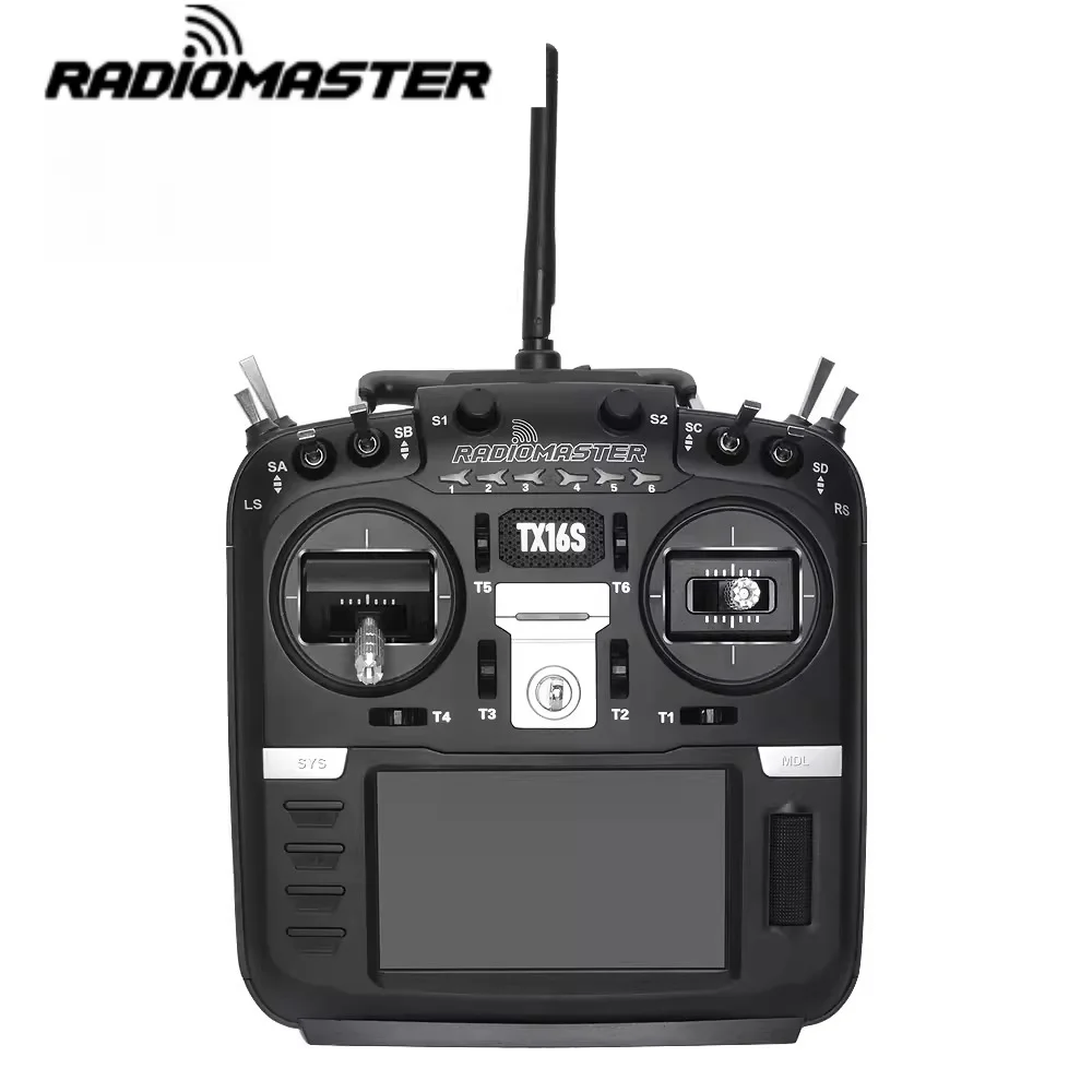 

Radiomaster Tx16S MKII V4.0 Подвески Холла Elrs Jp4In1 Передатчик Пульт дистанционного управления Fpv Дрон Поддержка Edgetx Opentx для RC Drone