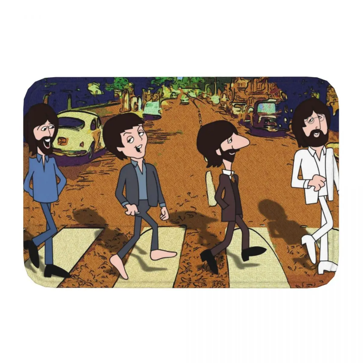 The Beatle A Good and Popular Band Bedroom Mat Road Doormat Living Room Carpet Outdoor Rug Home Decor