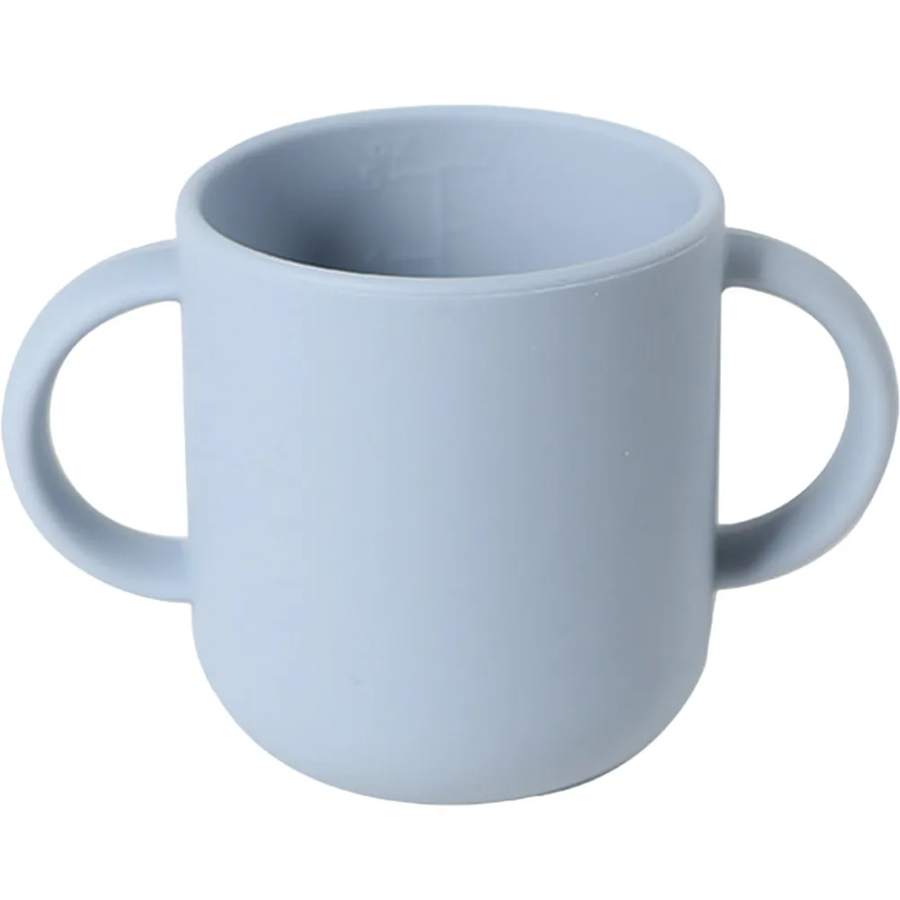 

Силиконовая тренировочная кружка для малышей, поильник для мальчиков и девочек, контейнер для закусок, для самостоятельного обучения питью