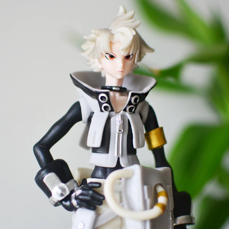 

GACHI AKUTA Ludwig Figure 21cm White Hair Anime Model Junkman Scavenger Action Figure Collection Ornament Gift