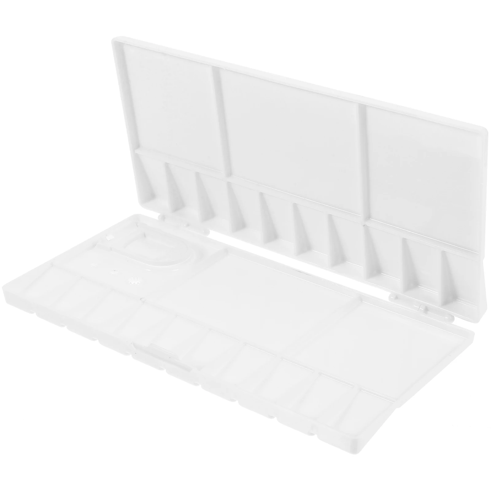 

Palette Paint Box Watercolor Mixing Tray Portable Case for Artist Student Pigment Holder Pallet Small
