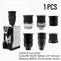 Single Dose Hopper for MAZZER EUREKA WPM CRM Coffee Machine Silicone Bellow and Lid Bean Bin Blow Out Residual Coffee Grounds