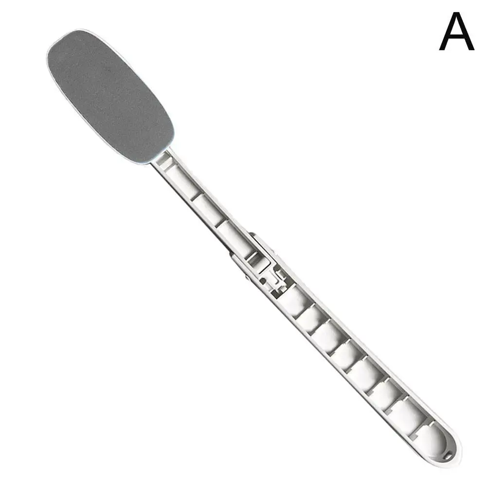 Applicateur dorsal pliable pour femmes, brosse dorsale portable à long manche, outils de bain corporel, B9X9