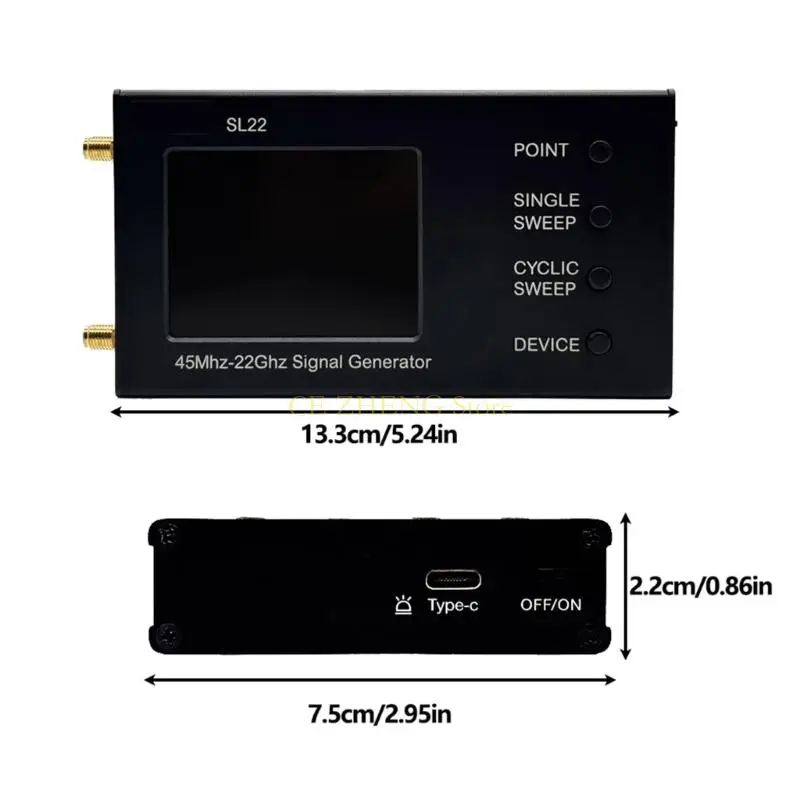 E56B SL22 Bộ tạo tần số vô tuyến đa chế độ 45 MHz 22600MHz điều khiển