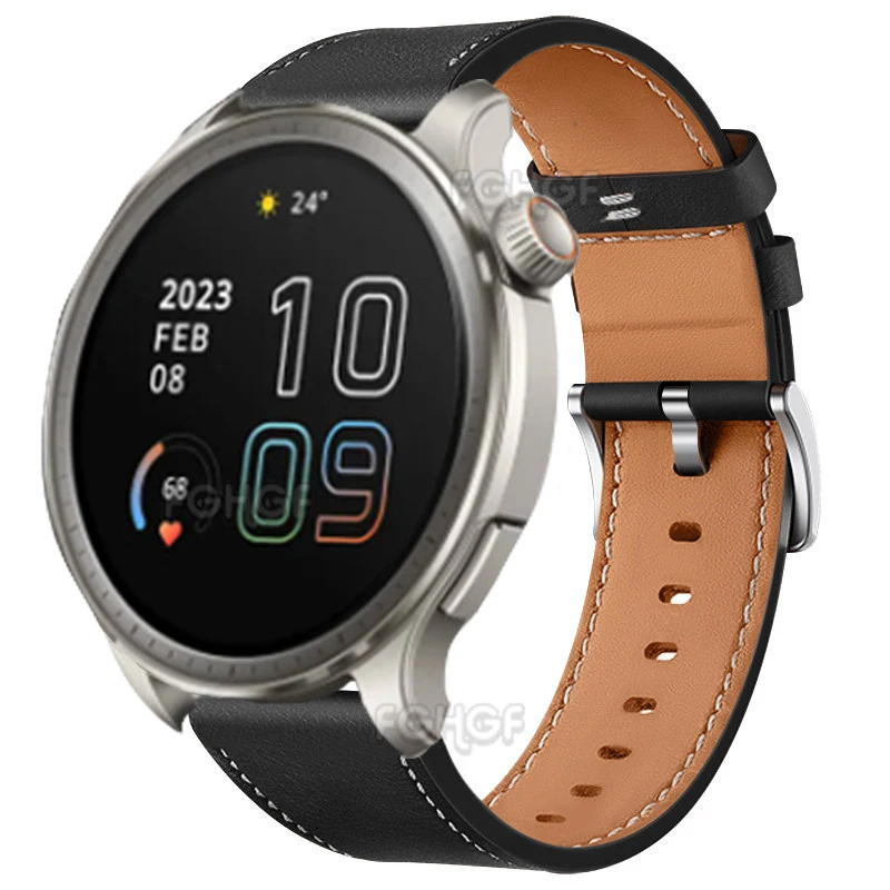 Banda Substituição para Amazfit Balance, Pulseira Couro, Pulseira Huami, Pulseira Relógio Inteligente, Pulseira Corrêa