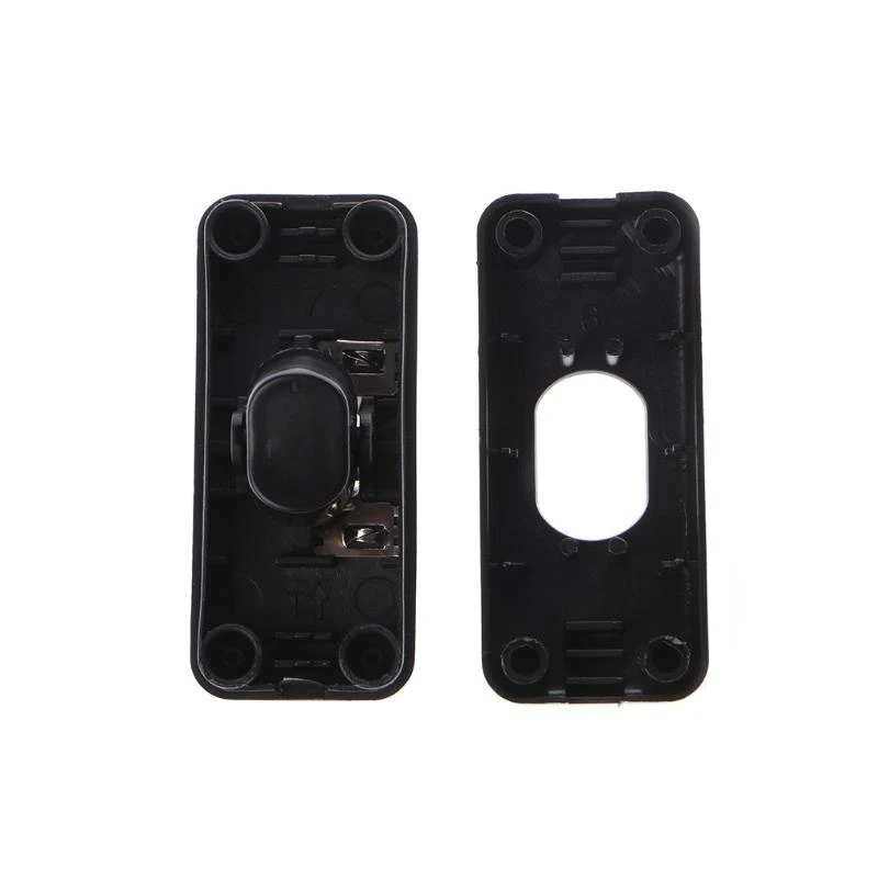 Interruptor luz AC110-250V 2A Inline ON/OFF Lâmpada Toggle Rocker Switches controle para iluminação LED