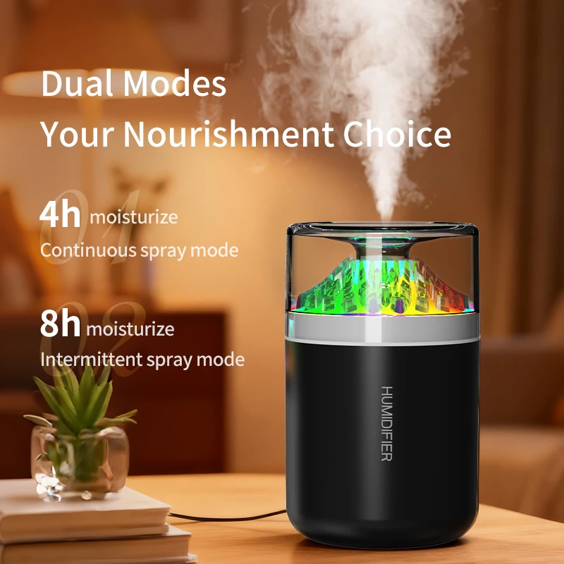 180ml humidifier colorful atmosphere light mini portable car cut fragrance cup seat design delicate spray home humidification