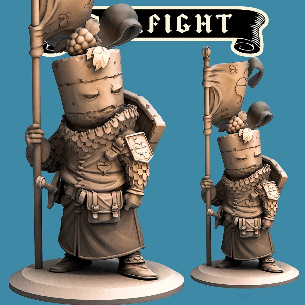 

38mm 50mm 75mm Resin model kits figure colorless and self-assembled 3D Printing TD-6742/3D