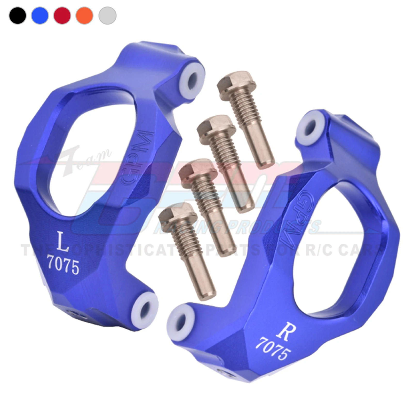 

RCTOYFUN 7075 Alloy CNC Front C Cup Wheel Hub Carrier Mount for TRAXXAS 1/10 MAXX MONSTER RC CAR