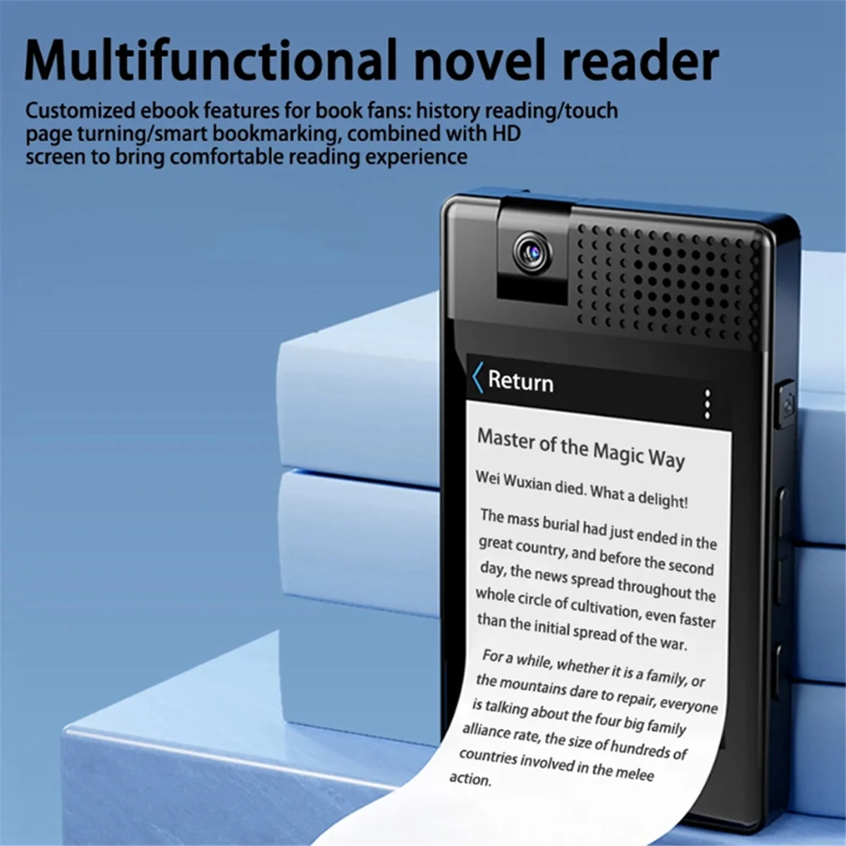 POP-lBluetooth 5.3 MP3 lecteur de musique étudiant haut-parleur intégré Mp5 2.8 pouces écran tactile HIFI baladeur avec