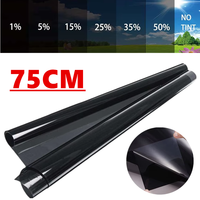 75CM x 3M Car Window Tint Film Car Home Office Glass Sun Shade Film Nano Ceramic Solar UV Protector Windshield Film Roll