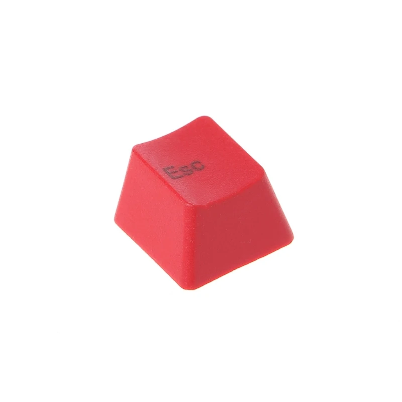 DN59 1PC DIY PBT Dye Subbed Red ESC Keycap R4 OEM Profile Personality for Key Cap for Mechanical Keyboard