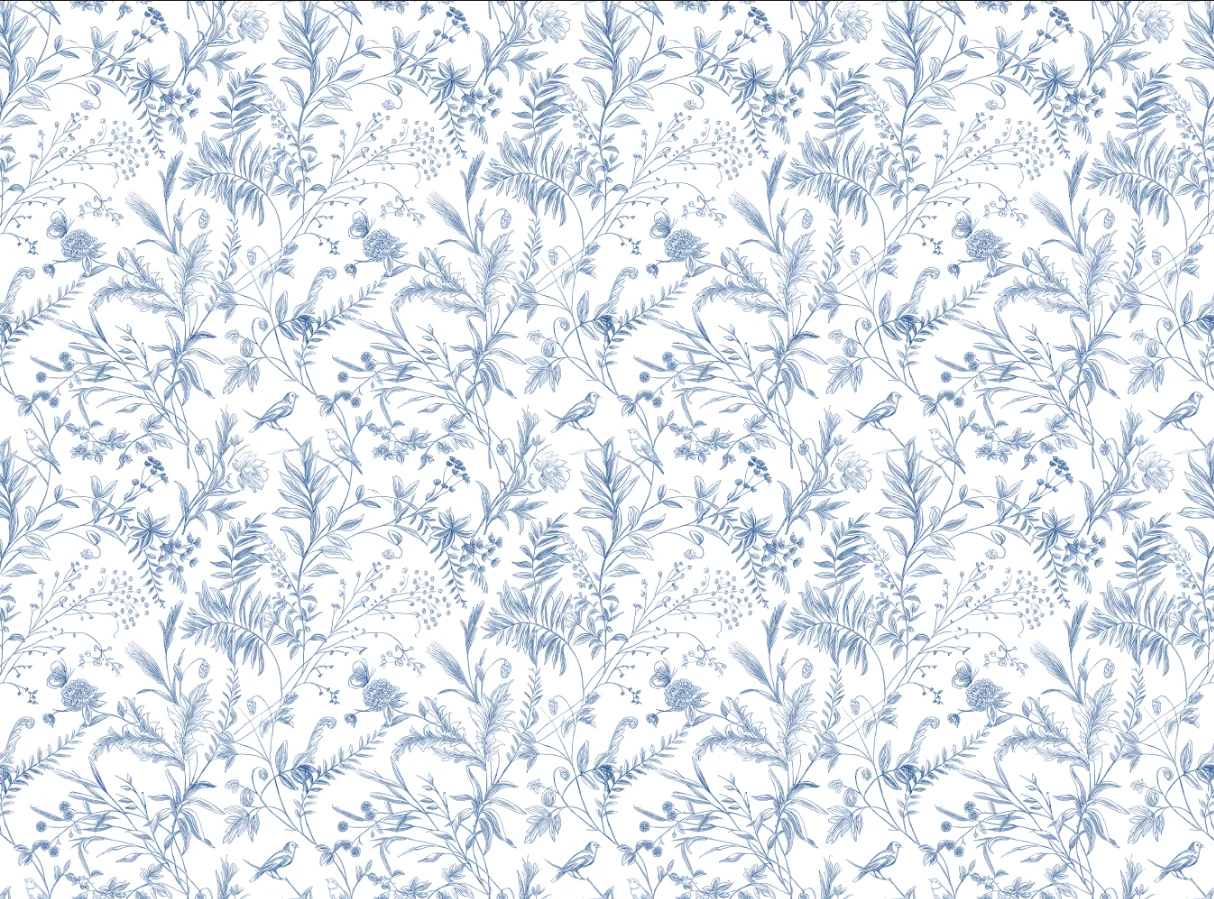 

Custom size mural Rainforest leaves Tiling gray Light green light blue background home decoration simple leaves 3d wallpaper