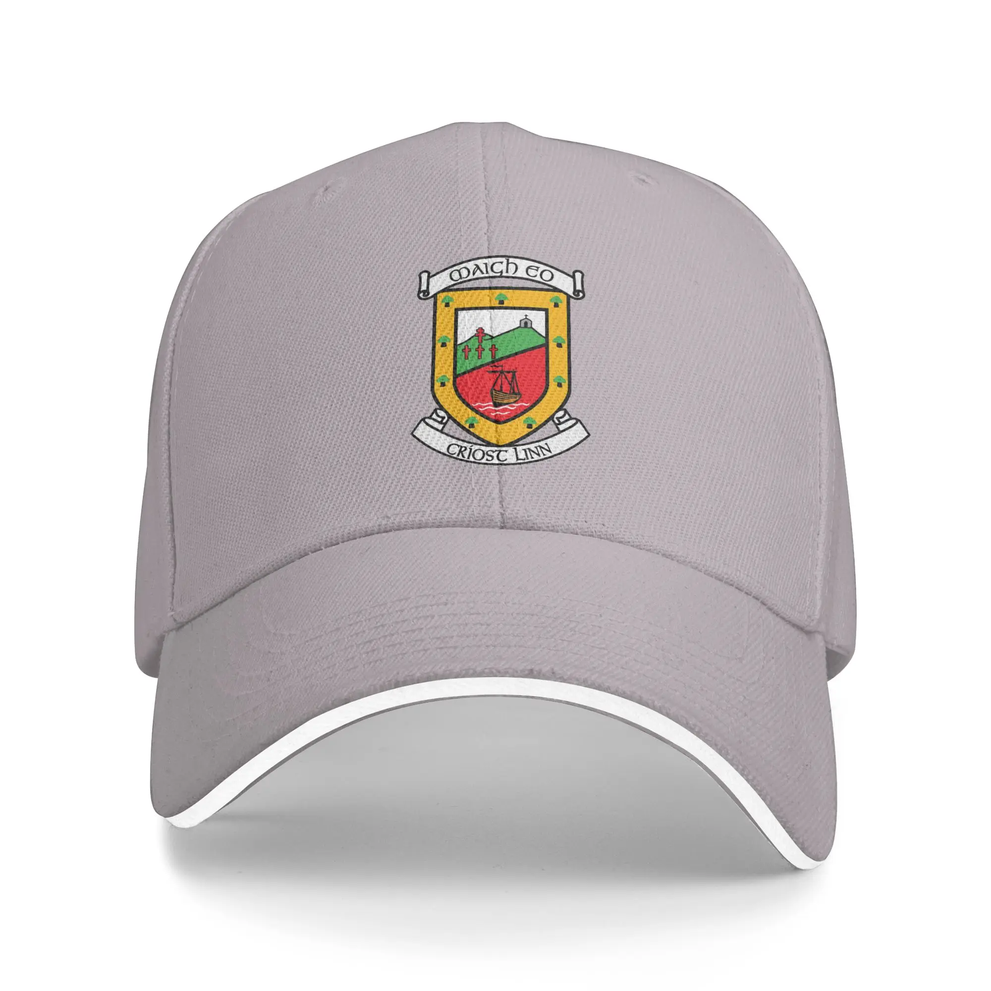 Hot Sale Mayo GAA Crest Thin For Kids Bed Baseball Cap  Spring Black Cap  Morning Exercise Black Cap
