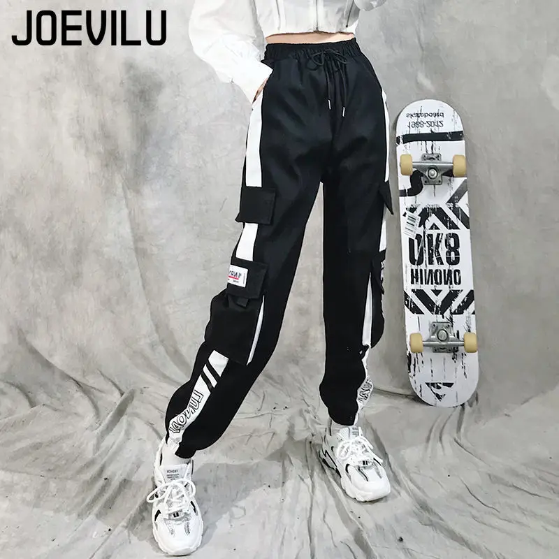 Cargo Pants Women\'s Loose Straight Sweatpants Leg Ankle Casual Pants Joggers Streetwear Outfits Fashion Hip Hop Sports Trousers