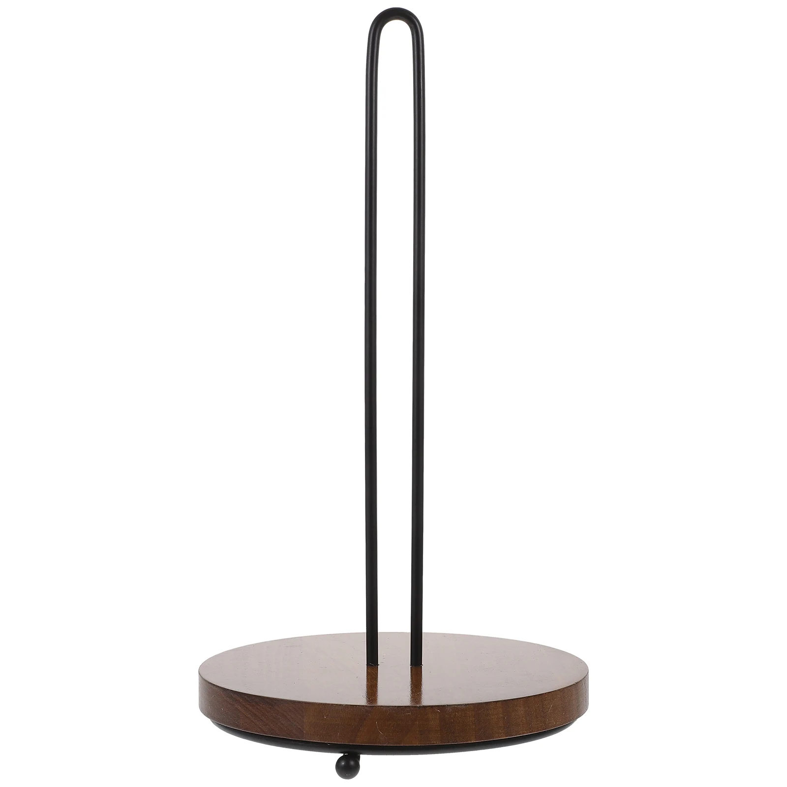 

Modern Kitchen Roll Holder Countertop Paper Towel Stand Sturdy Organizer Vertical Roll Paper Rack For Bathroom