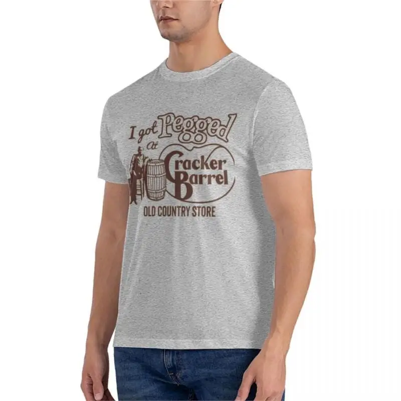 I gagged at cracker barrel Classic t-shirt graphic t shirt man clothes brand t-shirt uomo cotton teeshirt