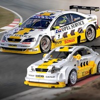 Technical MOC Astra V8 Coupe Model Car Building Blocks Kits,305pcs Racing Car Model 308 PCS Building Blocks Brick Toys Kids Gift