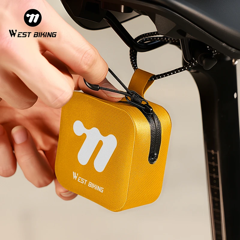WEST BIKING Mini Bike Saddle Bag Portable Waterproof Under Seat