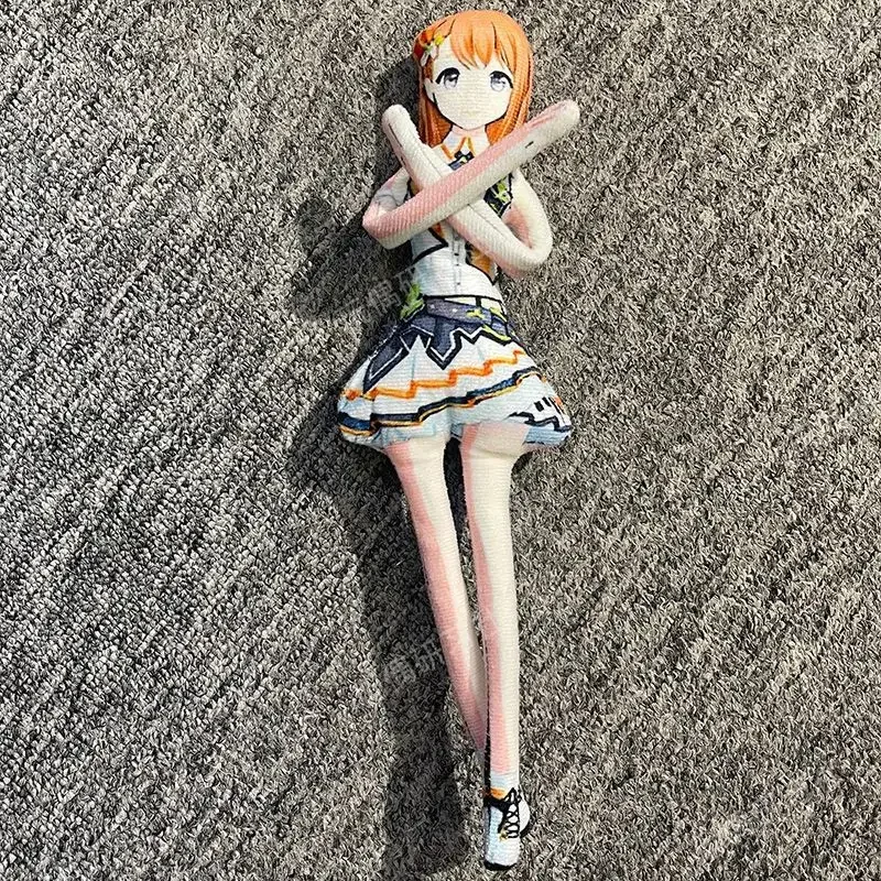 28cm Project Sekai Plüschpuppen Cosplay Abstrakte Gelenkige Biegbare Körperpuppe aus Baumwolle Anime-Figur Raumdekoration Requisite Geschenk – Detail 1
