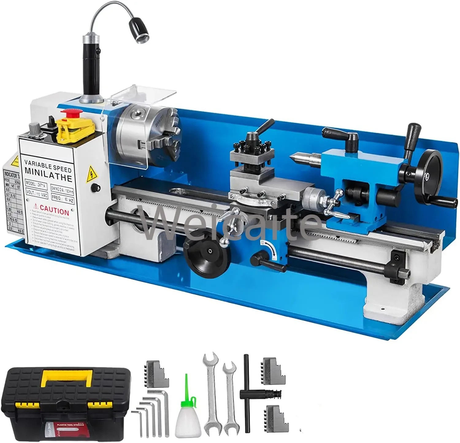 

Multifunctional General Industrial Small Benchtop Metal Working Machinery Light Mini Lathe