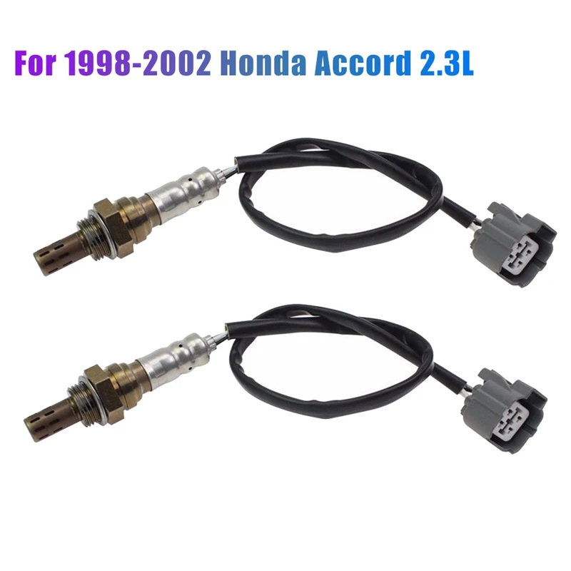 

For 98-02 Honda Accord 2.3L Upstream And Downstream O2 Oxygen Sensors Set 2Pcs 234-4620, 234-4621