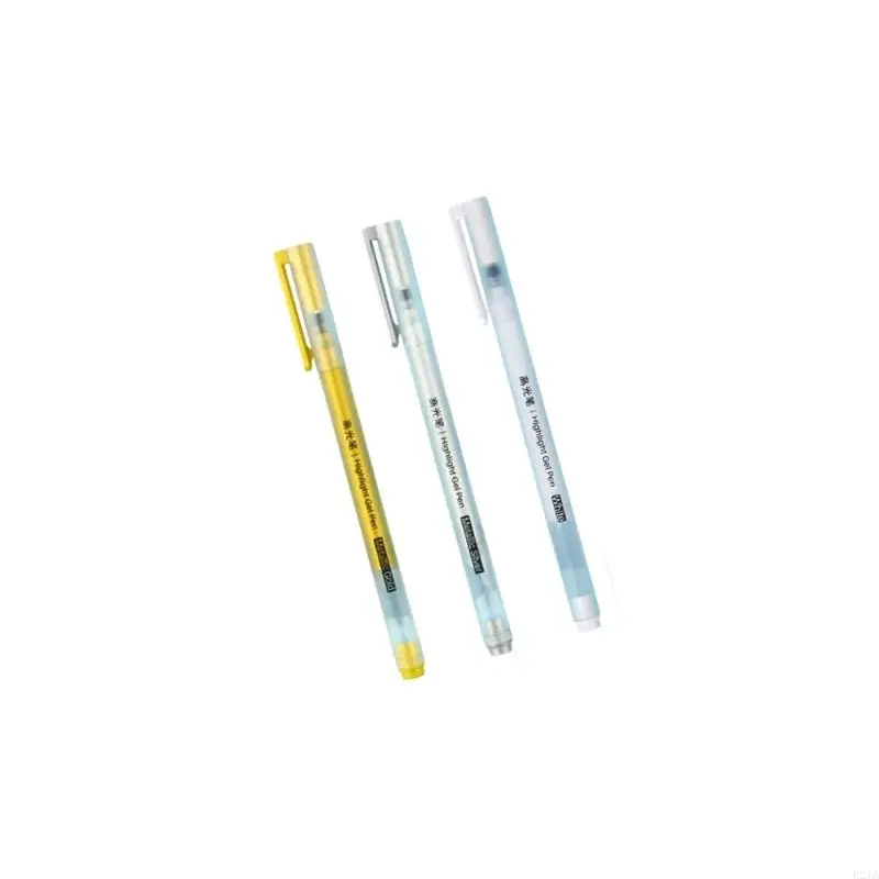 1 Set Hight Gel Gel Gold Silver White Gel Pen Pen