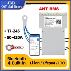 ANT BMS 17S to 24S 850A 300A 100A 50A Protection Board Li-ion Lithium Battery Pack 72V 84V Lifepo4 LTO Smart Bluetooth APP PC