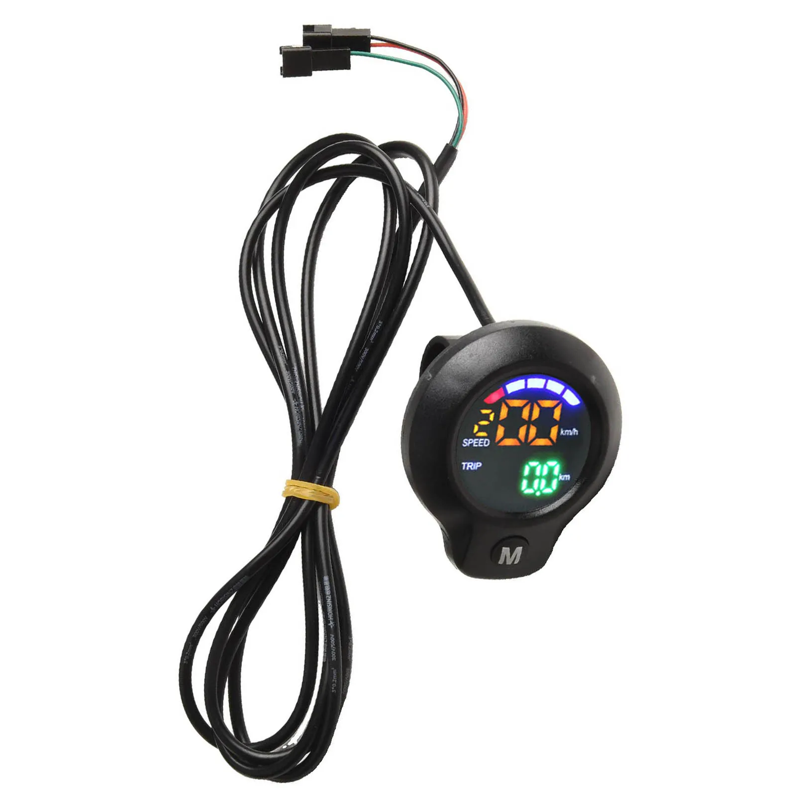 Ebike Throttle Black Bicycle Digital Display Battery Level Display 22mm Installation Diameter Good Compatibility