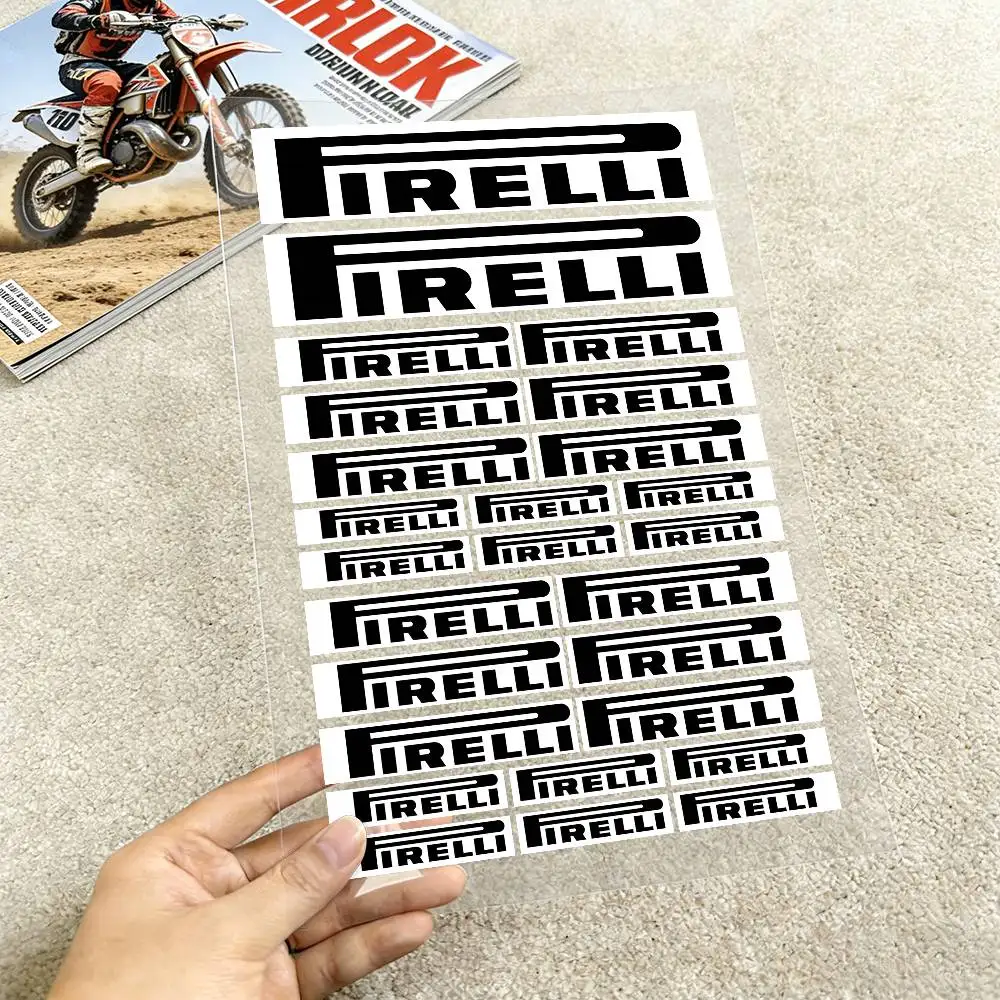 

Stickers For PIRELLI Moto Sticker Auto Body Bumper Windows Motorcycle Laptop Walls Vinyl Decal Car Tuning Accessories