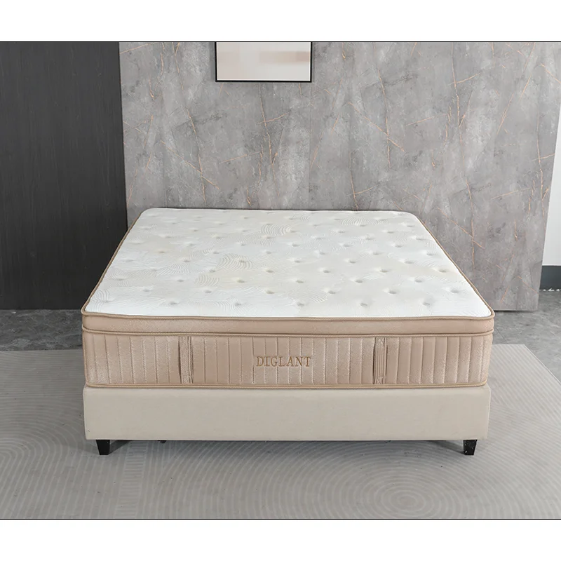 Manufacturer Direct Sell 5 Star Medium Soft Mattress Super Size Mattress Pocket Box Spring Mattress
