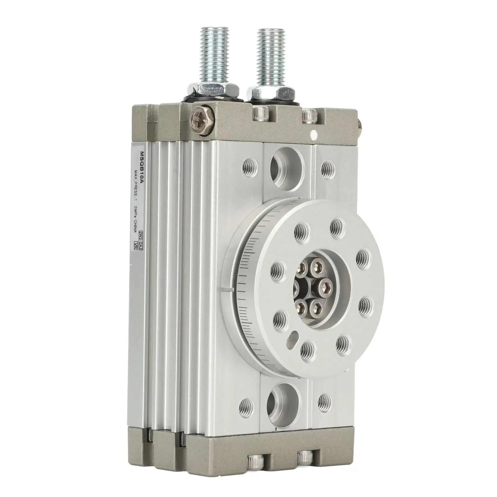 

0-190° Rotary Pneumatic Air Cylinder - Aluminum Alloy, High Strength, Waterproof - Adjustable Rotation