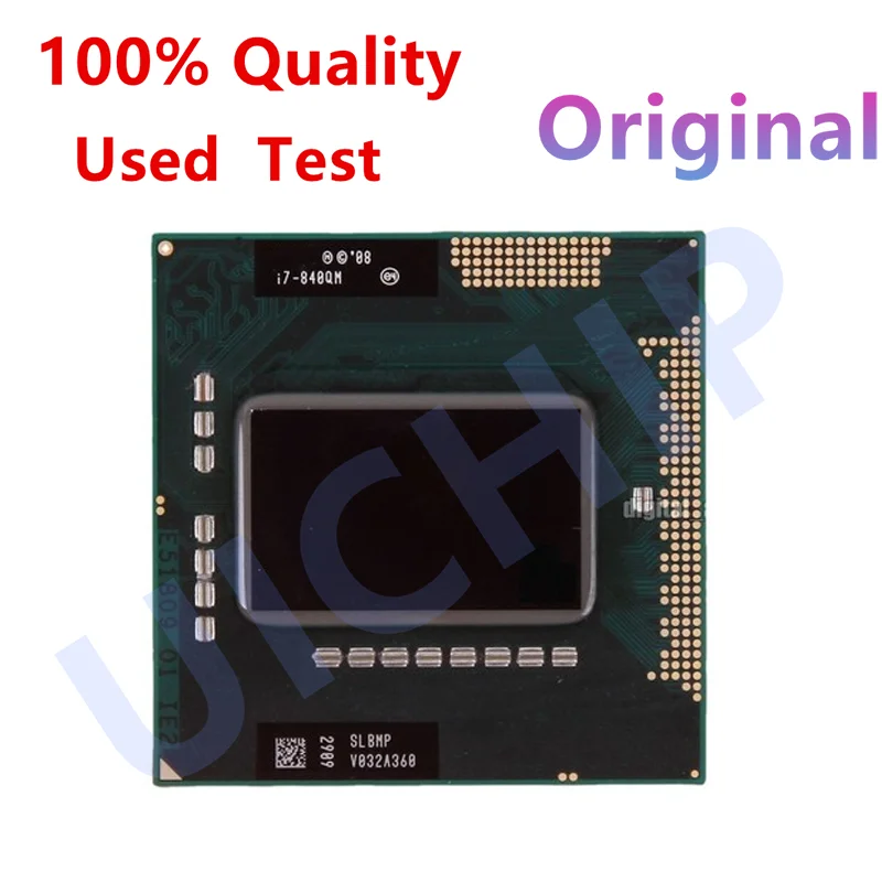 Core i7 840QM SLBMP I7-840QM CPU Processor Eight-Thread 1.8 GHz Quad-Core 8W 45W Socket G1 PGA988A