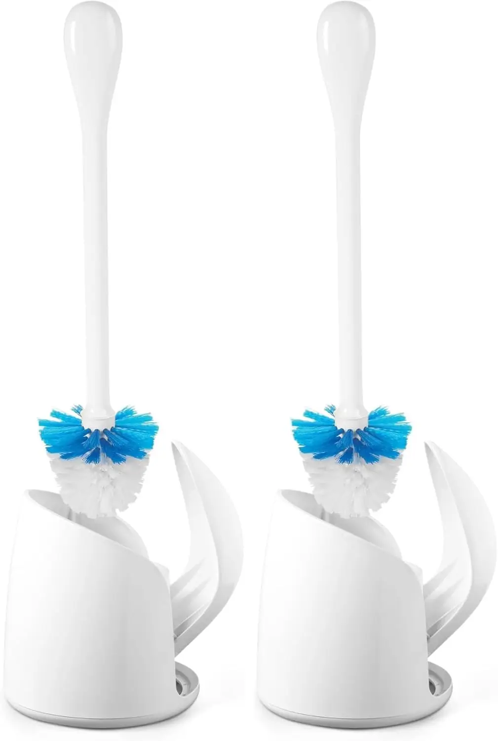 

Компактная щетка для унитаза Good Grips с контейнером, белая, 6' x 4-3/4' x 17-1/4' высотой (комплект из 2 шт.)