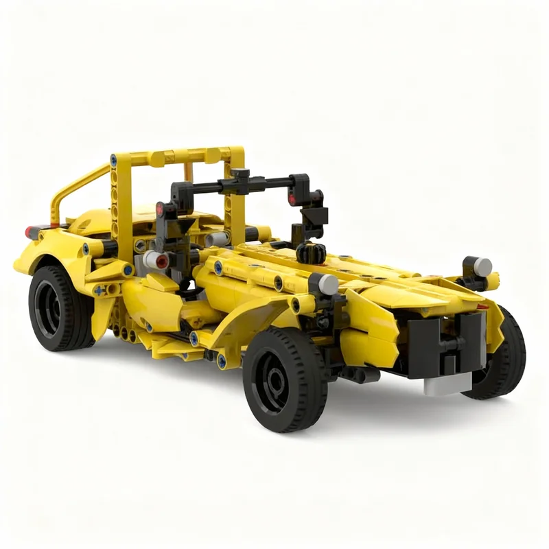 524 Pezzi MOC Tecnico Caterham Seven Modello Alternativo da Costruire Blocchi da Costruzione Regalo di Natale Architettura Educativa Giocattolo in Mattoncini per Bambini