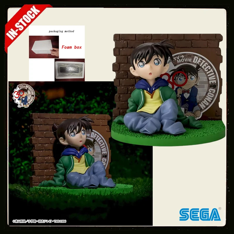 Original SEGA Detektiv Conan Conan Edogawa VIGNETTEUM PVC Figur Anime Figuren Modell Spielzeug Geschenke Auf Lager