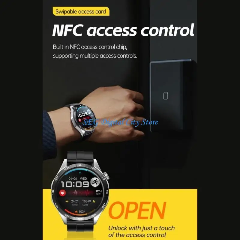 U75B Step Trackers Watch Smartwatch Heart Rate Monitoring Smartband for Men Women