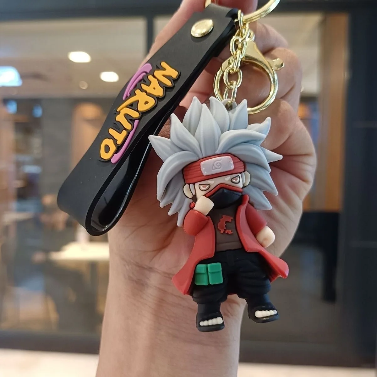 أنيمي ناروتو شخصيات المفاتيح نماذج اللعب حقيبة أنيقة قلادة الإبداعية الإنترنت المشاهير سيارة سلسلة مفتاح قلادة هدية