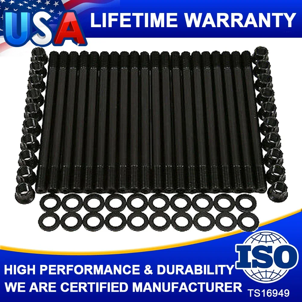 

Для Ford 6.0 Powerstroke 6.0L комплекты шпилек с дизельной головкой 03-2010 годов 250-4202 шпильки VT365