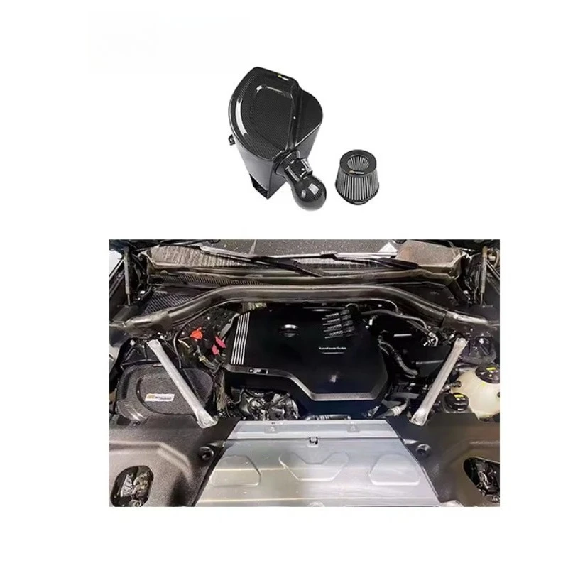 

Real Car Data Development Dry Carbon Fiber Cold Air Intake System for X3 G01 X4 G02 B48 2.0T