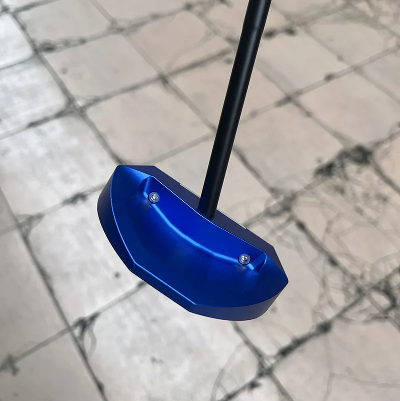Custom logo, factory direct assembly, toughness forging, drilling and milling mallet golf putter set,  right-hand use