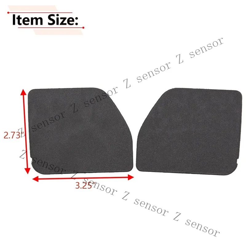 Z+ For 2019-2025 Silverado Interior Door Trim Handle Cap Left and Right # 84630349