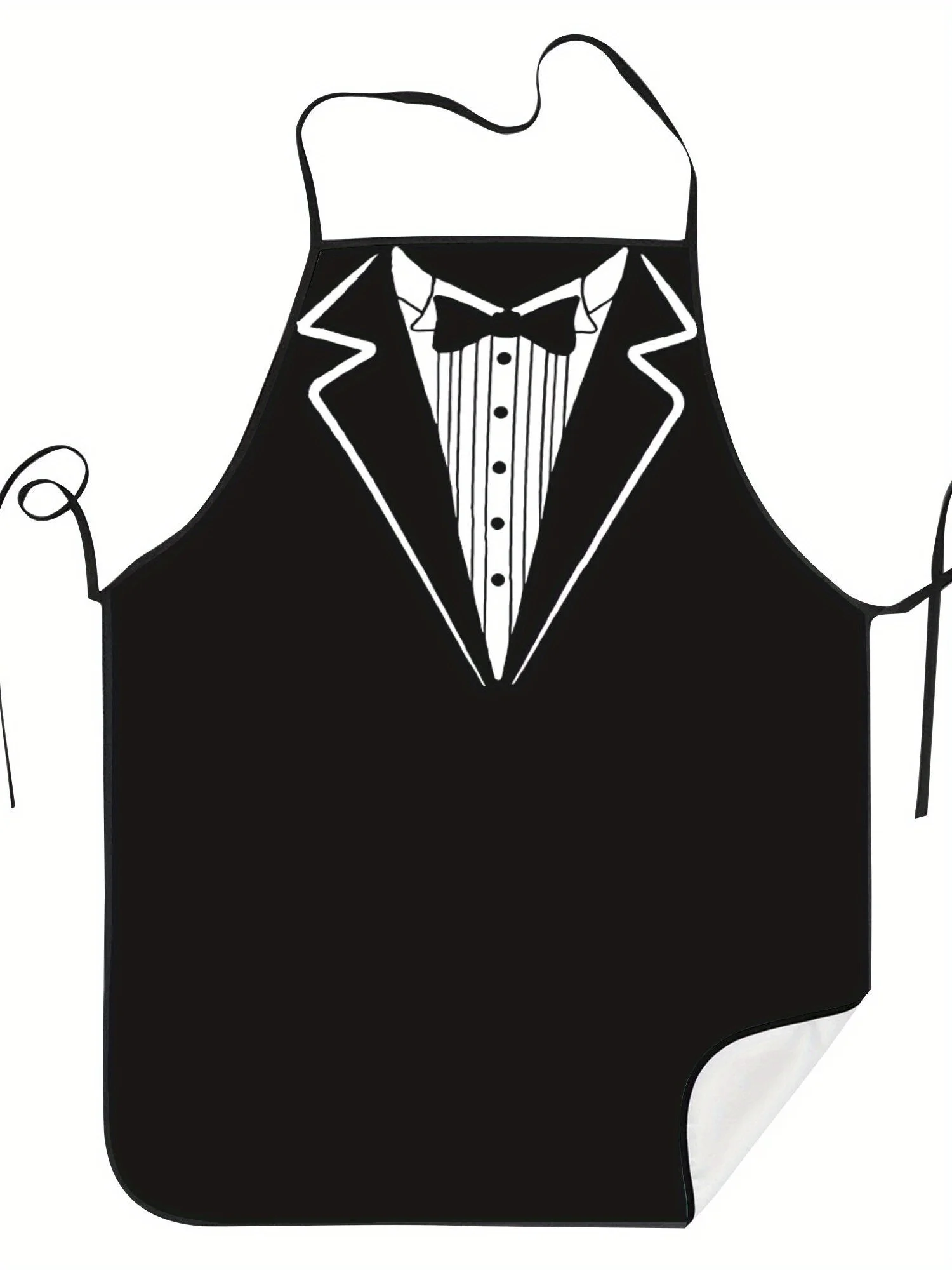 Bow Tie Tuxedo Lustige Schürze für Koch und Restaurant, bedruckt
