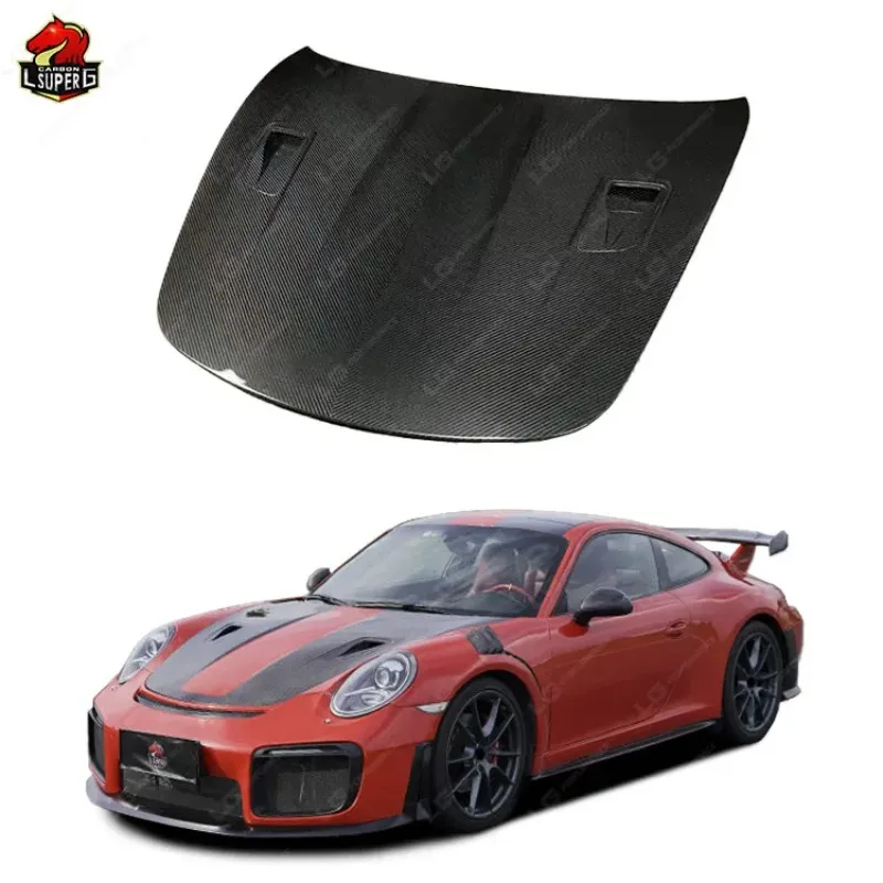 

OEM Style Replacement Carbon Fiber Hood For Porsche 911 991 Upgrade Frunk Bonnet