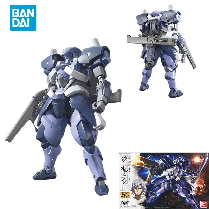 

Прямая доставка Bandai, оригинальная аниме-коллекционная модель GUNDAM HG IBO GUNDAM HYAKUREN, экшн-фигурка в сборе, игрушки для детей