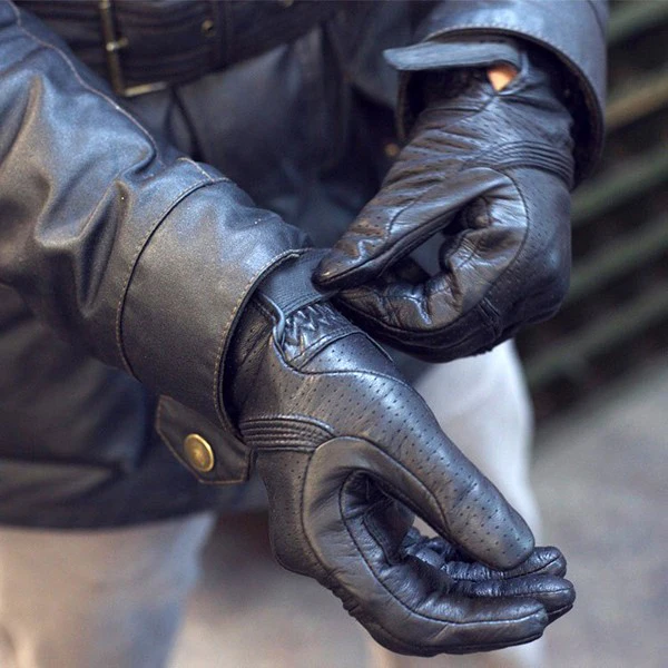 REVIT Fly-Gants pour écran tactile, cuir de vachette véritable, respirants, moto MX, scooter, cyclisme, course