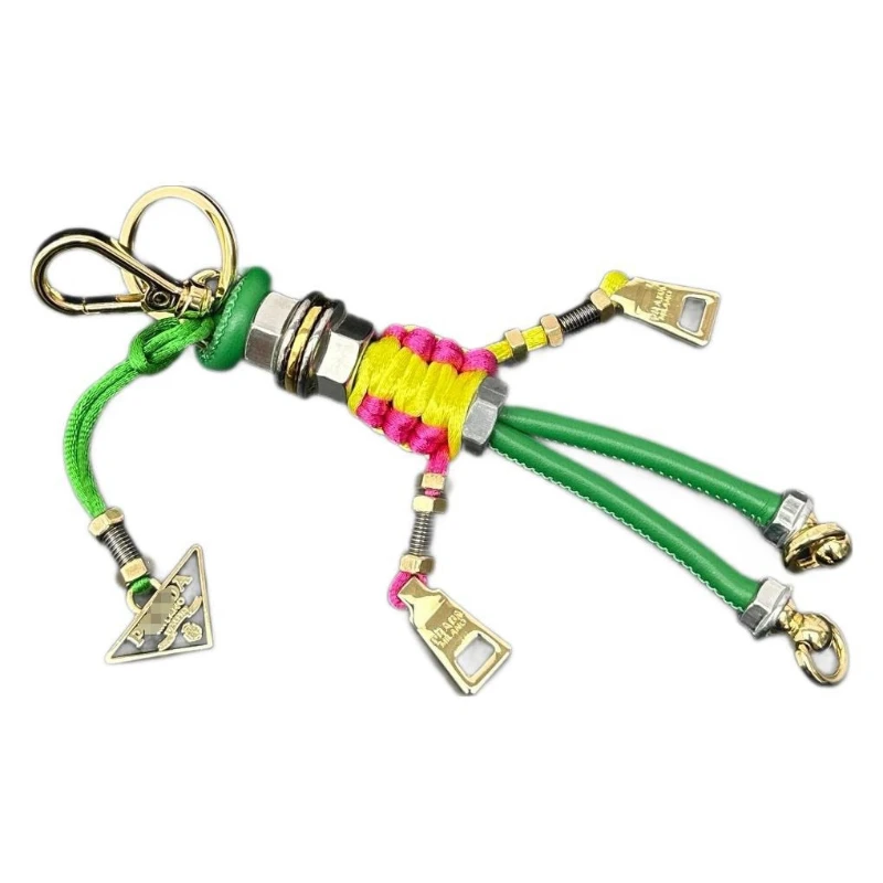

2024 luggage pendant, clothes decoration jeans cotton rope pendant, trendy schoolbag pendant.