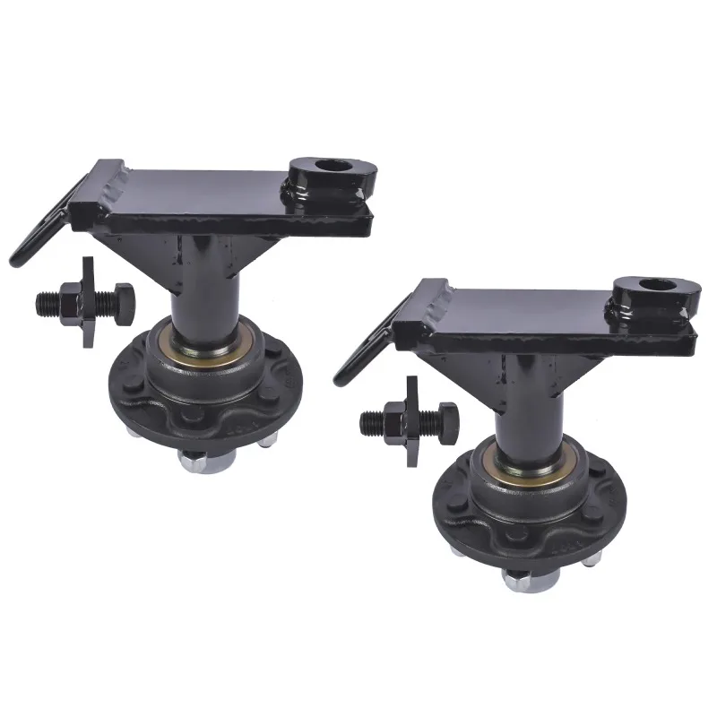 AP01 2Pcs 6x5.5 Lug Superior Shipping Container Wheels for Non-public Road Use